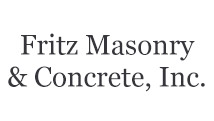 fritz masonry and concrete inc.